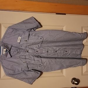Magellan navy/white shirt